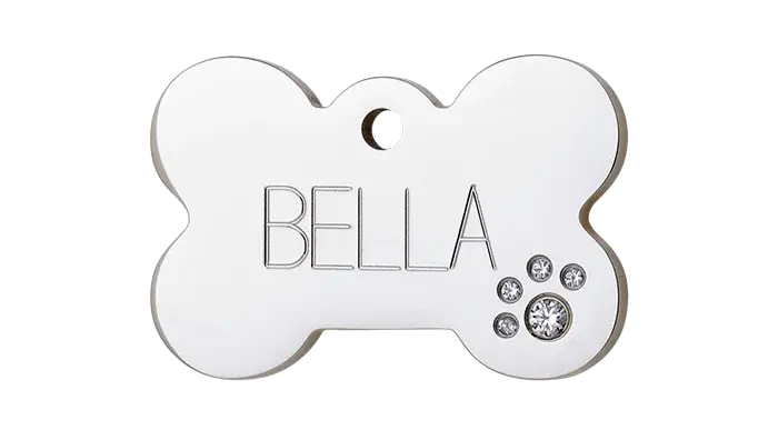Gravierte Hundemarke Bella